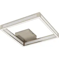Eglo Plafonnier LED Altaflor Acier inoxydable
