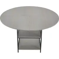 SucceBuy 47 in Table à manger ronde en bois pour 2-4 personnes (table seule)