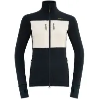 Devold Egga Grid Merino Jacket Noir L Femme
