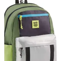 Miquelrius A193355 sac à dos Triple Amsterdam Recy 28l 3 compartiments vert