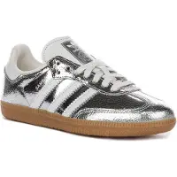Adidas Baskets basses 'Samba' argent / blanc
