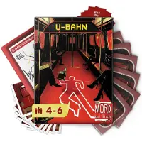 Mord bei Tisch Krimidinner: Der U-Bahn Fall (Allemand, 4 - 6 Joueur)