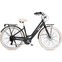 Letoule Modé Hybrid Low Ride 28´´ Electric Bike Noir 46