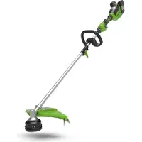 Greenworks Coupe-gazon GD24X2TXK4x; 2x24 V; 2x4 0 Ah accu.