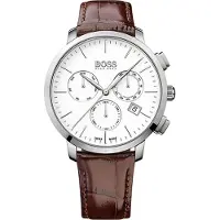 HUGO BOSS Boss SIGNATURE 1513263 Montre-bracelet pour homme Swiss Made