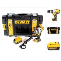 DeWalt DCD 996 Perceuse-visseuse à percussion sans fil 18V 95Nm Brushless + 1x Batterie 4,0Ah + Coffret de transport Toughbox - sans chargeur