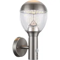 Globo Lighting Lampe d'extérieur en acier inoxydable, LED