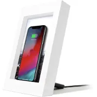 TwelveSouth PowerPic chargeur sans fil à induction cadre photo - white Nouveau