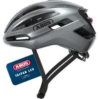 ABUS Casque vélo 44745 - TAIPAN LED graphite silver L