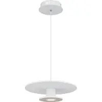 Globo Suspension blanche Carter Ø 38cm avec feutre