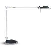 MAUL Lampe de table MAULbusiness LED 4.000 K pied à pince pied argent