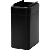 SVITA SE50L Poubelle à capteur Poubelle de cuisine Poubelle automatique Noir