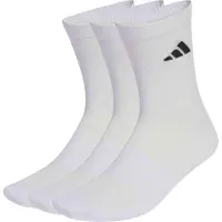 Adidas Chaussettes de sport 'CUSHIONED SPORTSWEAR CREW 3 PAIR PACK' noir / blanc / blanc cassé