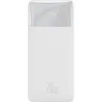 Baseus PPBD050502 power bank Lithium Polymer (LiPo) 10000 mAh Blanc