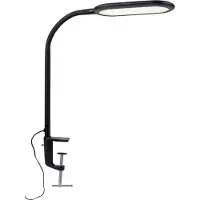 JUST LIGHT Lampe de table LED, lampe à pince, variateur tactile, CCT, H 67 cm