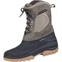Spirale Bottes noires/beiges doublées, taille 38