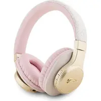 GUESS Casque intra-auriculaire Bluetooth Guessgubh604Gemp Pink/Pink 4G Script