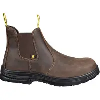 Safety Jogger Chaussure de sécurité , marron foncé, taille