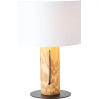Brilliant Jimena Lampe de table pin teinté 93125/35