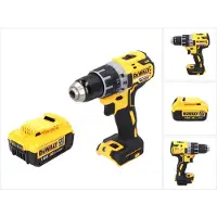 DeWalt Perceuse-visseuse sans fil DCD 791 N 18 V 70 Nm Brushless + 1 batterie 4,0 Ah - sans chargeur