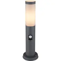 Globo Lighting lampe d'extérieur acier inoxydable anthracite, 1x E27