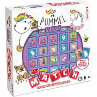Winning Moves Top Trumps Match Pummeleinhorn Jeu de dés Jeu de société Jeu pour enfants Jeu