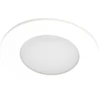 Siro , spot encastré SL-Mono, 3000K, lumière blanche chaude, couleur blanche