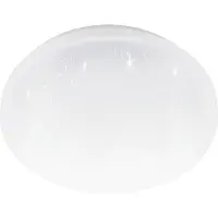 Eglo Plafonnier Pogliola Ø 26cm effet cristal