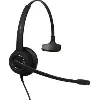 Plusonic ALLNET USB Headset monaural compatible to Teams and Skype - Headset - Mono
