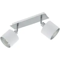 Eglo Lampe de plafond Valbiano nickel