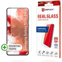 Displex Protection d'écran en verre trempé Real Glass Fingerprint Sensor pour Samsung Galaxy S21 Plus
