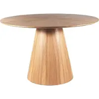 Feldmann-Wohnen Table de salle à manger, table de cuisine, couleur et dimensions au choix. Bois de chêne, finition naturelle