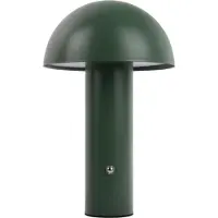 Present Time Leitmotiv - Lampe de table Fuego - Vert - Ø15cm Lampe de table - Lampe de chevet, salon, chambre à coucher
