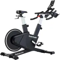 Tunturi Vélo d'appartement Platinum S10 Sprinter - Vélo de fitness - Vélo d'appartement réglable - Encadrement bas - Résistance manuelle