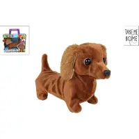Take Me Home Interactieve Loophond Teckel - 19cm