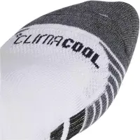 Adidas Chaussettes de sport 'Performance CLIMACOOL Cushioned Quarter 3-Pack' gris chiné / noir / blanc