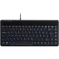 Perixx PERIBOARD-409H (DE, Filaire), Clavier, Noir