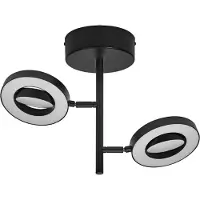 Ledvance DECOR SPOT SATURN, 21W, 465lm, noir, luminaire spot, têtes réglables, applications multiples, spot intérieur, réglage de la température de couleur sur 3 niveaux, boîtier de haute qualité