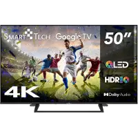 Smart Tech Tv Qled 50" 4K Uhd Google Tv 50QG06K Dvb-T2/S2 3Xhdmi 2Xusb Bluetooth