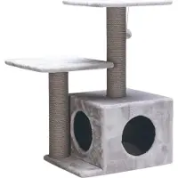 Beeztees Meuble griffoir Serpa Fien (70 cm, Gris)