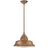 QUOIZEL Suspension Cody cuivre 2xE27x60W, dimensions : 120x36,8x36,8 cm, IP20,