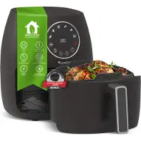 TurboTronic AF210 Digital Airfryer - Friteuse à air chaud - 3.5L - Noir