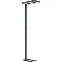 NCC-Licht Lampadaire LED Lara noir Up & Down 2 x 40W 8800lm blanc neutre 4000K UGR