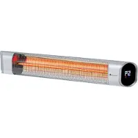Blumfeldt Dark Wave Chauffage infrarouge 2000W Tube carbone doré IP65 Aluminium