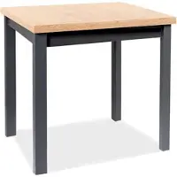 Feldmann-Wohnen Table de salle à manger / table de cuisine Adam 90 x 65 x 75 cm, couleur au choix