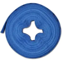 vidaXL Tuyau plat à eau 25 m 1 pouce PVC