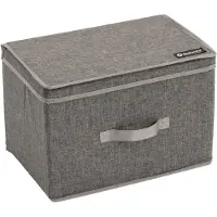 Outwell Boîte de rangement pliable Palmar L Gris Polyester 470356