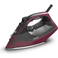 Tefal Express Steam FV2846, repassage à la vapeur et à sec, plaque de repassage en céramique, 1,9 m, 180 g/min, noir, blanc, 40 g/min