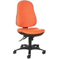 Topstar Chaise de bureau Trend SY 10, 9020G04 orange, noir Tissu