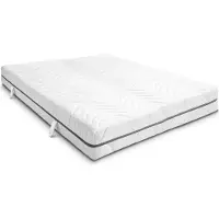 Sleezzze matelas viscoélastique 7 zones Sleezzz Smart 180 x 200 cm, hauteur 18 cm, degré de fermeté H3 avec mousse à mémoire de forme Air